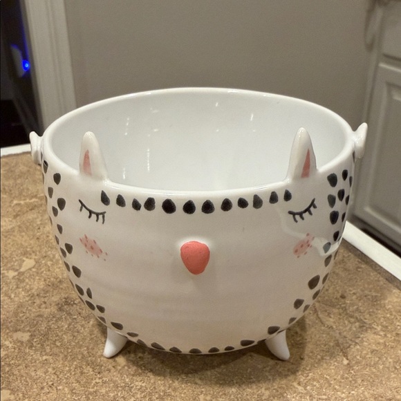 Anthropologie Marta Turowski Stoneware Owl Trinket Dish - Picture 3 of 6